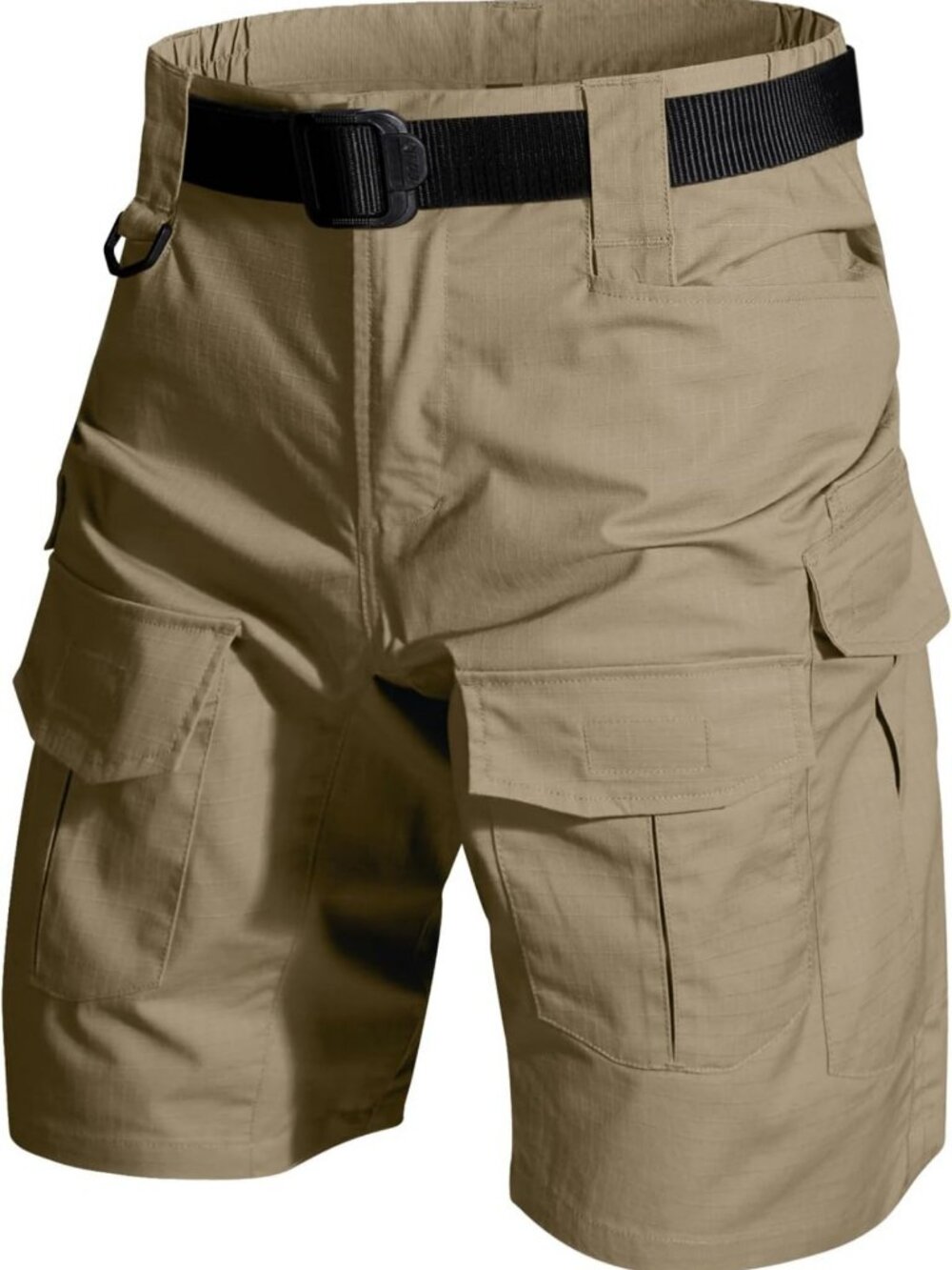 Men's Tactical Cargo Shorts - Ripstop Outdoor Work Shorts with Multi-Pockets